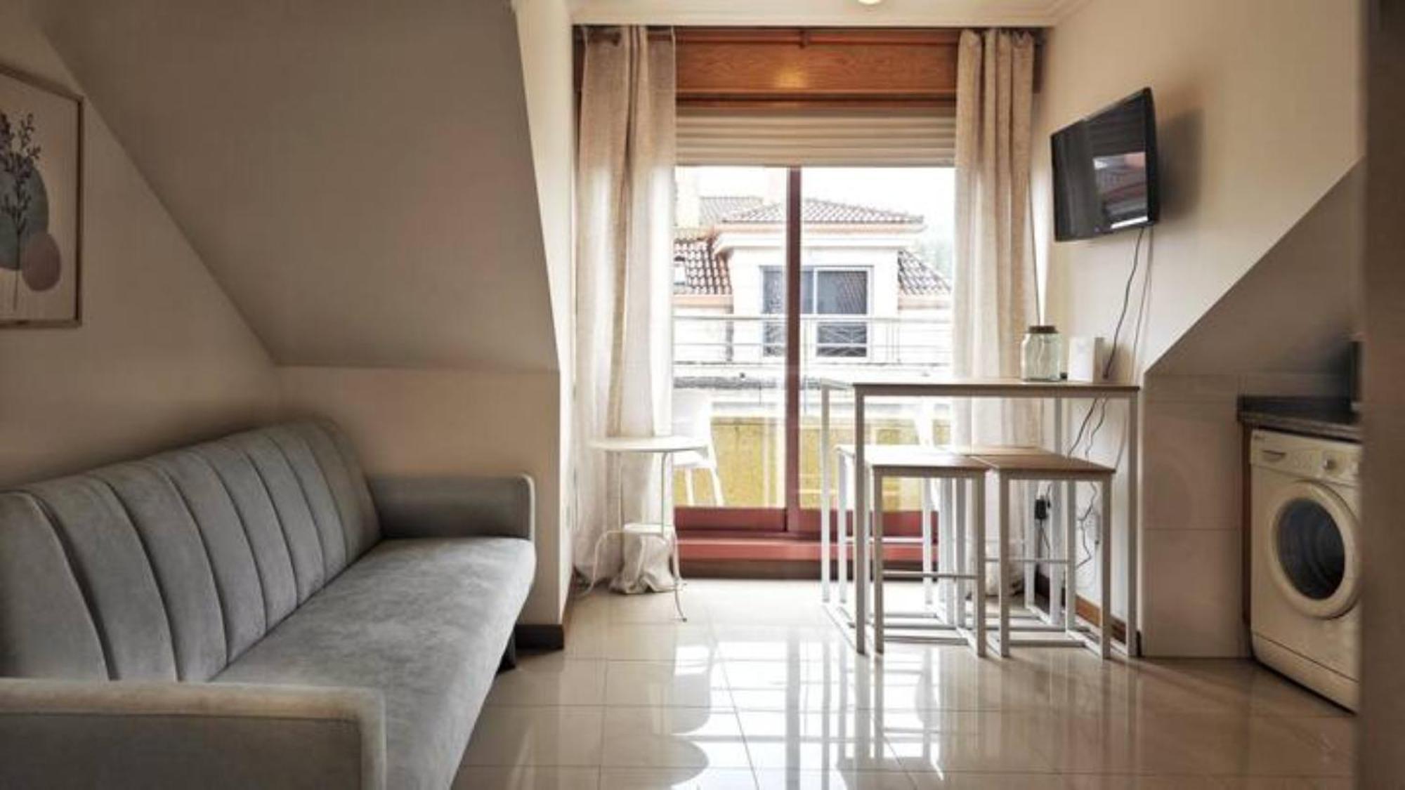 Desconectaengalicia Atico Terraza Playa Panadeira Apartment Sanxenxo Ngoại thất bức ảnh