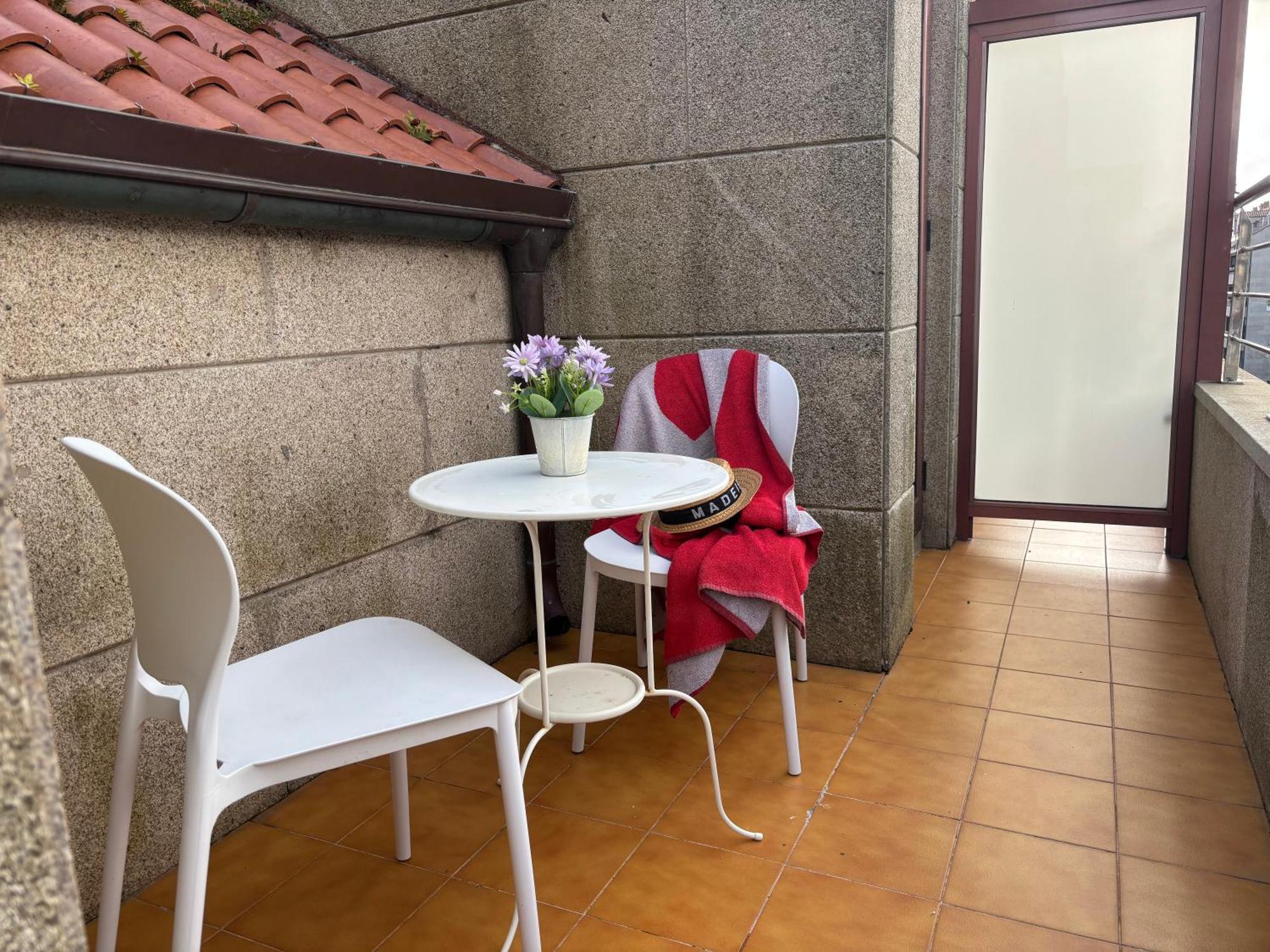 Desconectaengalicia Atico Terraza Playa Panadeira Apartment Sanxenxo Ngoại thất bức ảnh